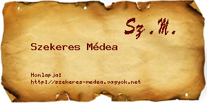 Szekeres Médea névjegykártya